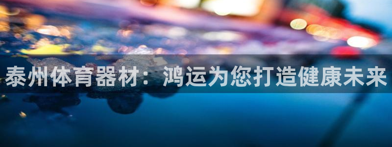 星欧娱乐的官方版本更新内容有哪些：泰州体育器材：鸿运