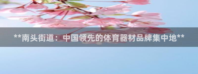 星欧娱乐扣款怎么回事：**南头街道：中国领先的体育器