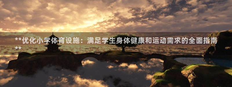 星欧娱乐扣款流程详解图片：**优化小学体育设施：满足学生身体