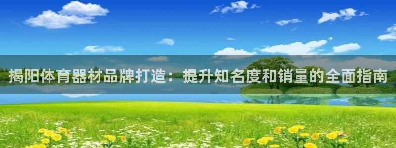 星欧娱乐平台都7O777：揭阳体育器材品牌打造：提升知名度和